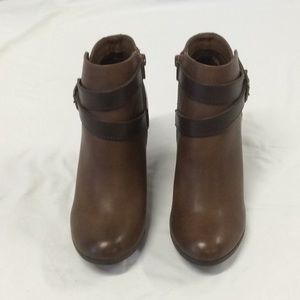 New Material Girl 2-tone leather ankle boots